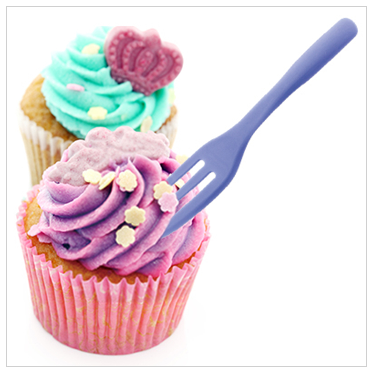 Cake Fork, Plastic Dessert Forks, Plastic Sweet Forks Plastic Cutlery