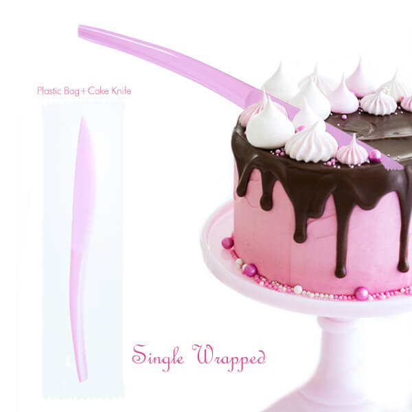 Single Wrapped Cake Knife