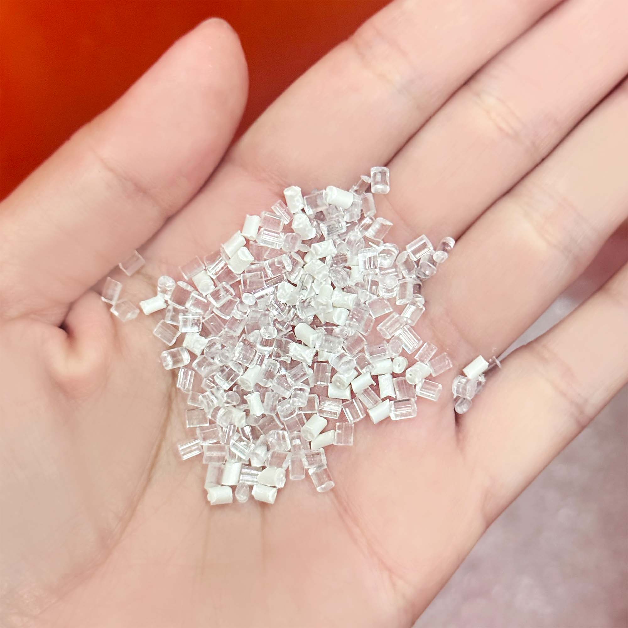 附圖1-珍珠白色與PS塑膠本色混合 附圖1-珍珠白色與PS塑膠本色混合