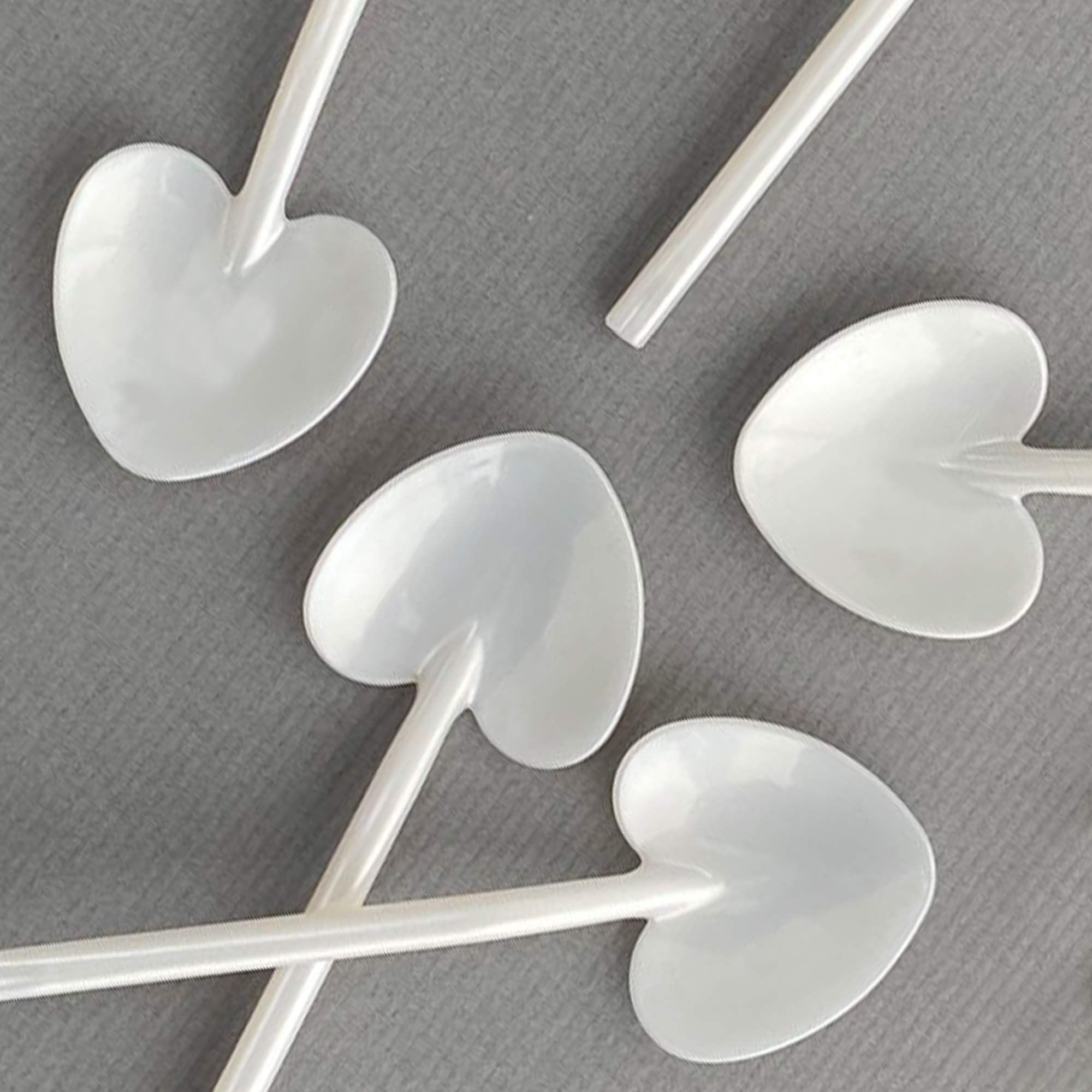 heart-shaped spoon
